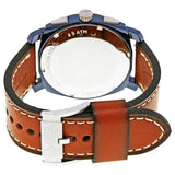 Reloj Fossil Machine de hombre pulsera de piel 46 mm