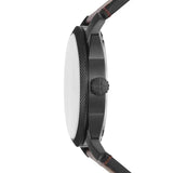 Reloj Fossil Machine de hombre pulsera de piel 46 mm