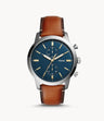 Reloj Fossil Townsman de hombre correa de cuero 44mm