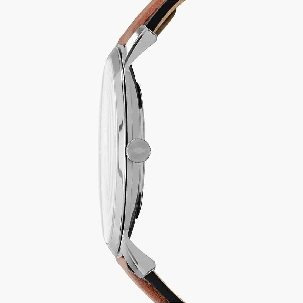 Fossil The Minimalist Reloj para Hombre Análogo Pulsera de Cuero