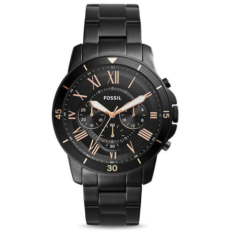Reloj Fossil Grant de hombre banda de metal 43 mm