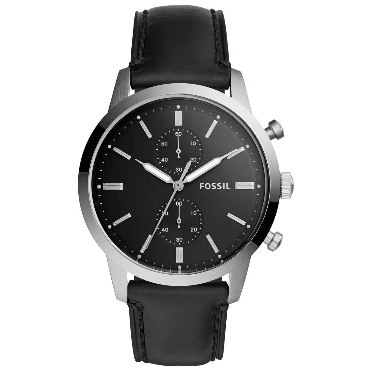Reloj Fossil Townsman de hombre correa de cuero 44mm