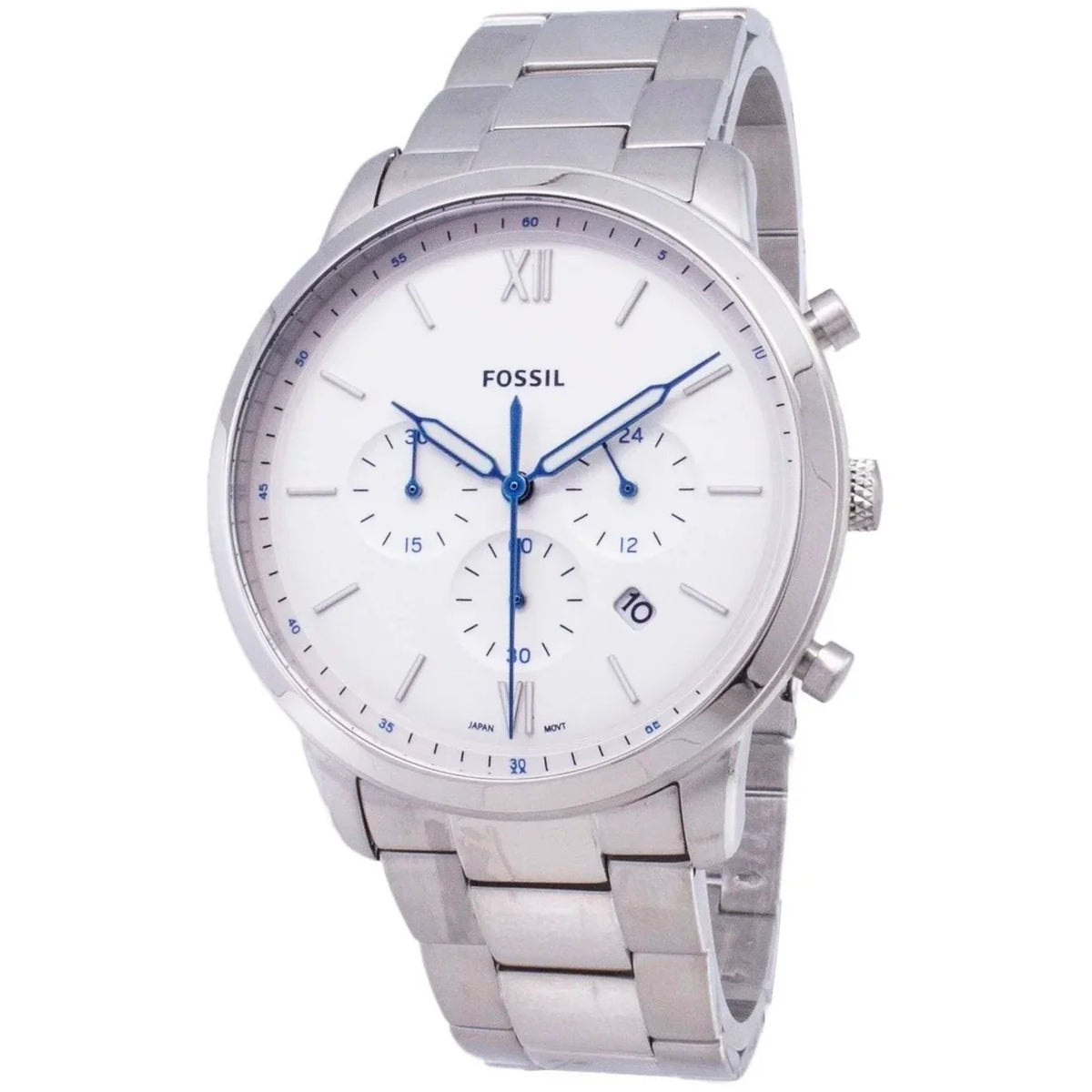 Reloj Fossil Neutra para caballero pulsera de metal 44mm
