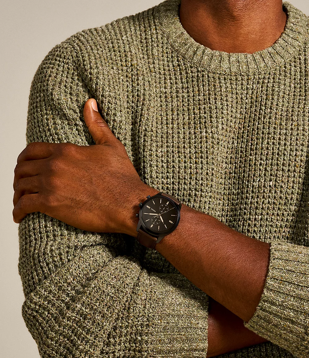 Reloj Fossil Townsman de hombre correa de cuero 44mm