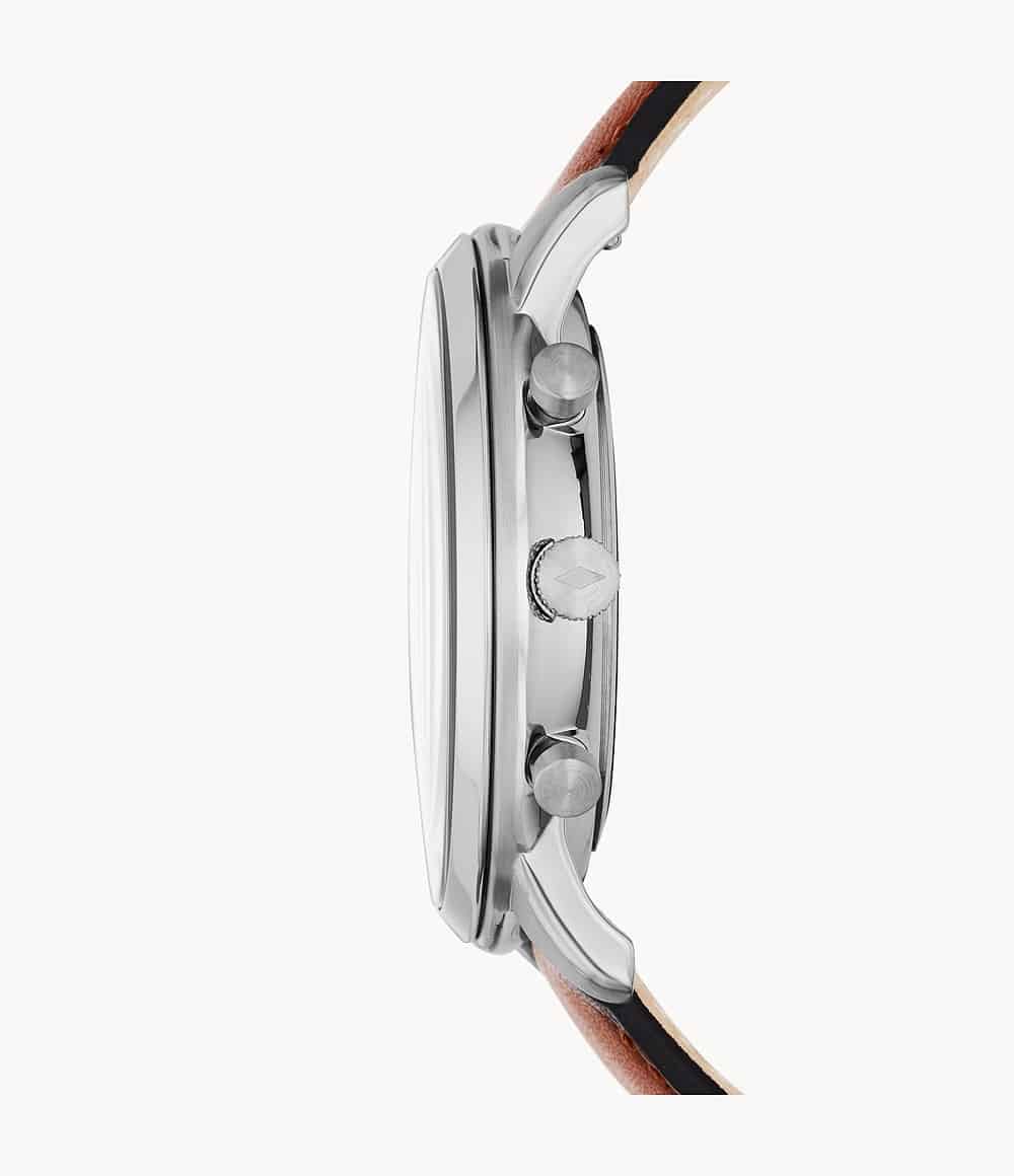 Fossil Neutra reloj Análogo para Caballero Correa de Cuero