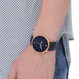 Fossil Neutra reloj Análogo para Caballero Correa de Cuero
