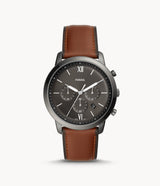 Fossil Neutra reloj Análogo para Caballero Correa de Cuero