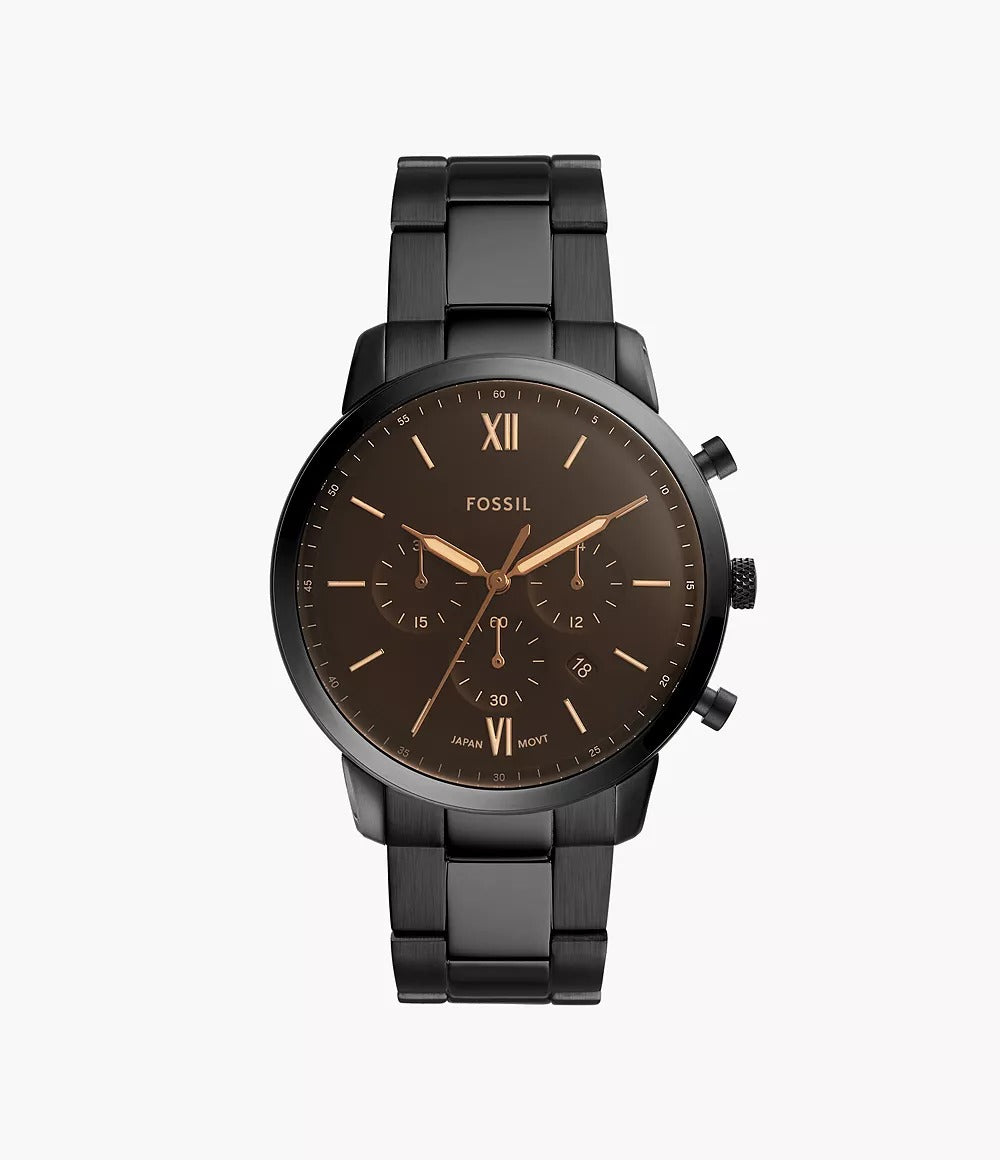 Reloj Fossil Neutra para caballero pulsera de metal 44mm