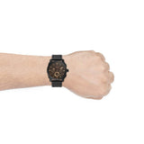 Reloj Fossil Machine de hombre pulsera de cuero 42 mm