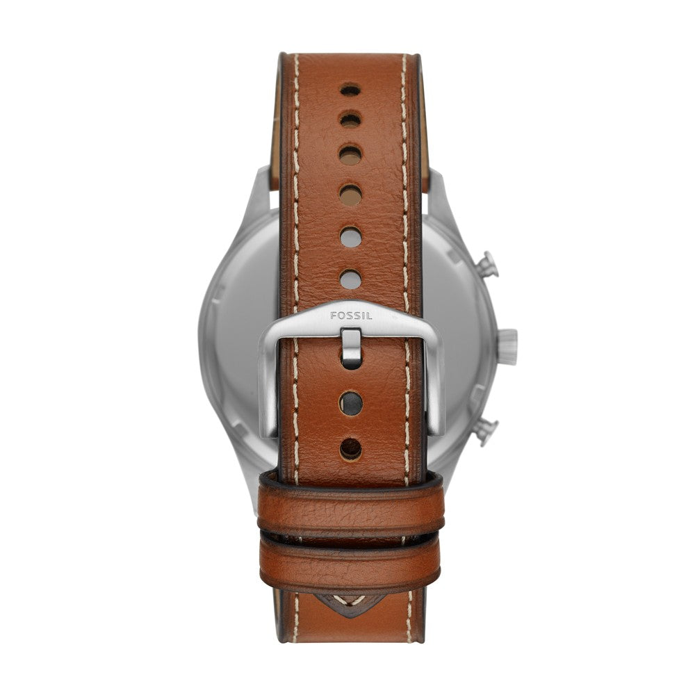 Reloj Fossil Forrester de hombre pulsera de cuero 46mm