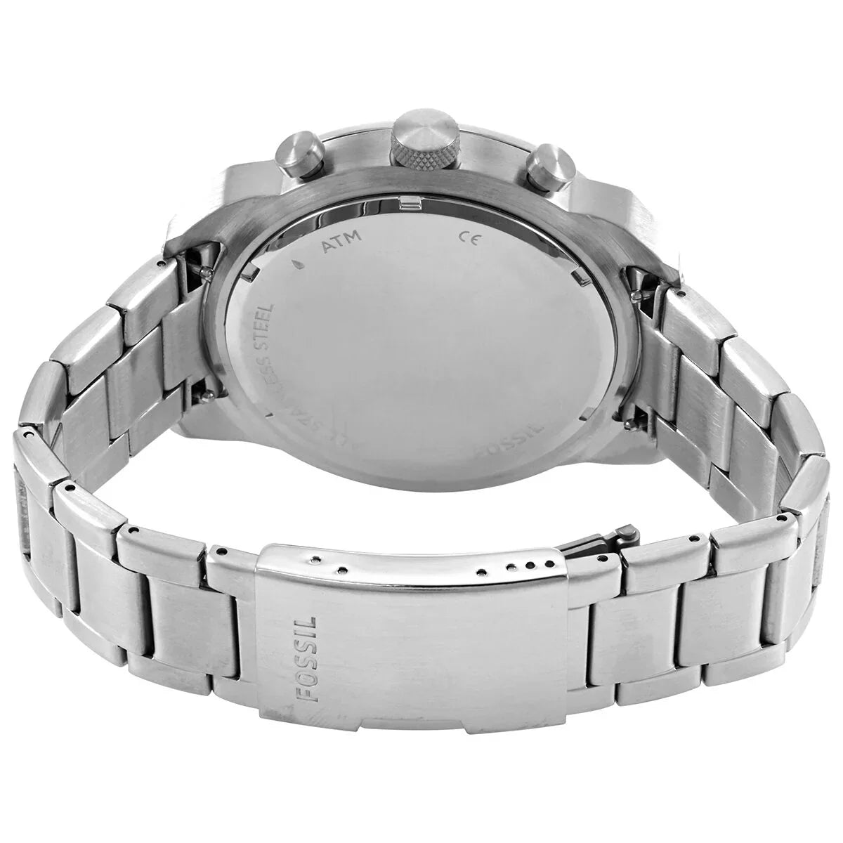 Fossil Bronson Reloj Análogo para Hombre Pulsera de Metal