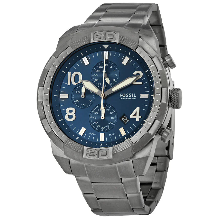 Fossil Bronson Reloj Análogo para Hombre Pulsera de Metal