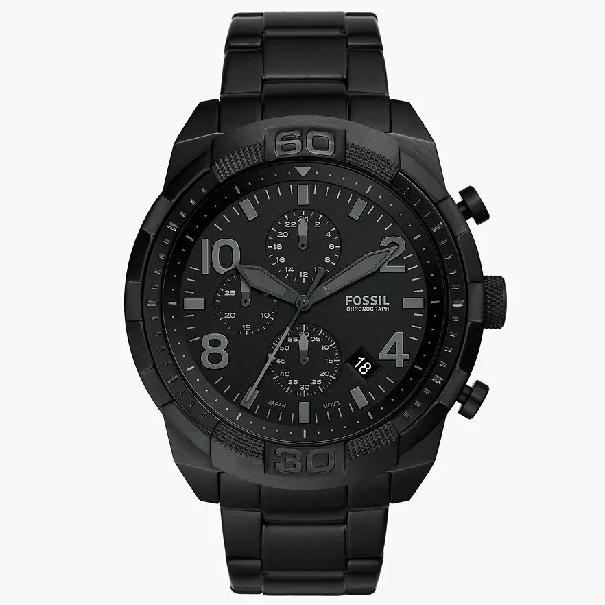 Reloj Fossil Bronson de caballero pulsera de metal 50 mm