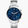 Reloj Fossil Neutra para caballero pulsera de metal 44mm