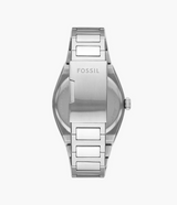 Fossil Everett Reloj para Hombre Análogo Pulsera de Metal