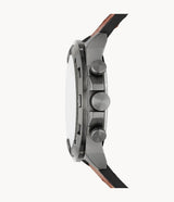 Fossil Bronson Reloj Análogo para Hombre Pulsera de Cuero