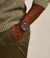 Reloj Fossil Machine para caballero pulsera de cuero