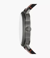 Reloj Fossil Machine para caballero pulsera de cuero