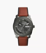 Reloj Fossil Machine para caballero pulsera de cuero