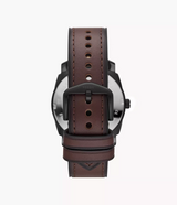 Reloj Fossil Machine para caballero pulsera de cuero