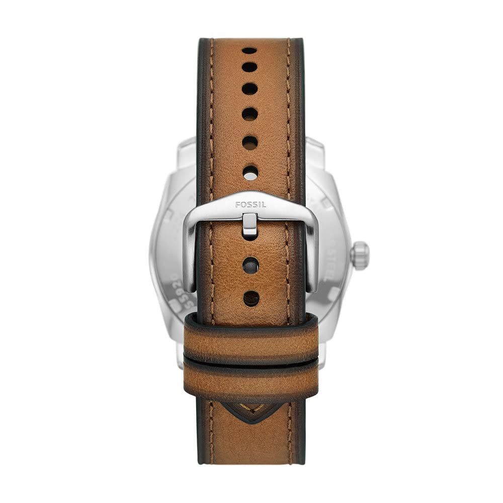 Reloj Fossil Machine para caballero pulsera de cuero