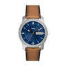 Reloj Fossil Machine para caballero pulsera de cuero