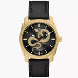 Reloj Fossil Machine de caballero correa de cuero 42 mm