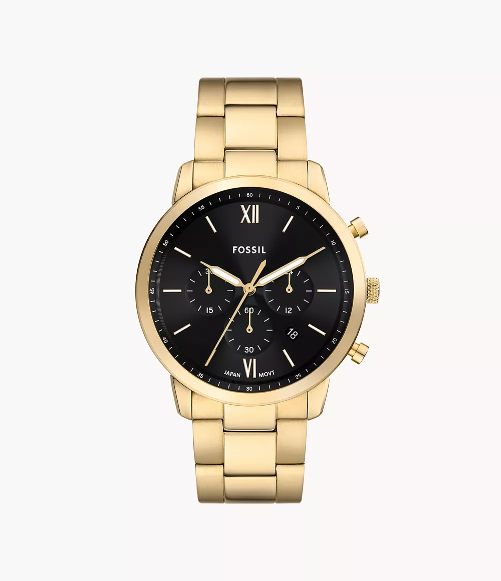 Reloj Fossil Neutra para caballero pulsera de metal 44mm