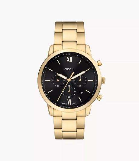 Reloj Fossil Neutra para caballero pulsera de metal 44mm