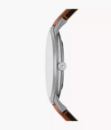 Fossil The Minimalist Reloj para Hombre Análogo Pulsera de Cuero