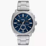 Reloj Machine Fossil de hombre pulsera de metal 44mm