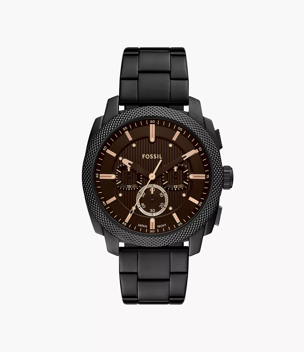 Reloj Machine Fossil de hombre pulsera de metal 44mm