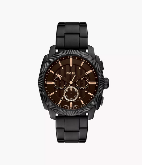 Reloj Machine Fossil de hombre pulsera de metal 44mm