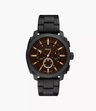 Reloj Machine Fossil de hombre pulsera de metal 44mm