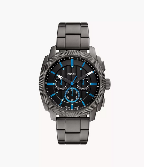 Reloj Machine Fossil de hombre pulsera de metal 44mm