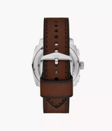 Reloj Fossil Machine de hombre banda de piel 44 mm
