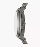 Reloj Fossil Everett Smoke de hombre banda de metal 44 mm