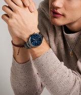 Reloj Fossil Neutra para caballero pulsera de metal 44mm