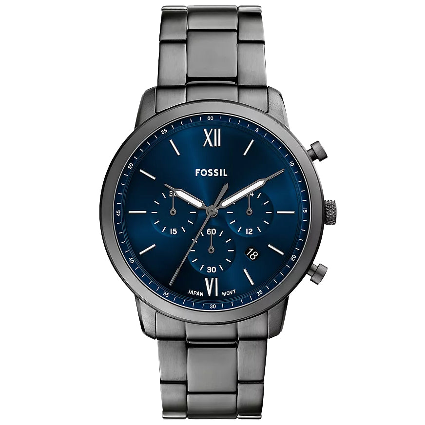 Reloj Fossil Neutra para caballero pulsera de metal 44mm