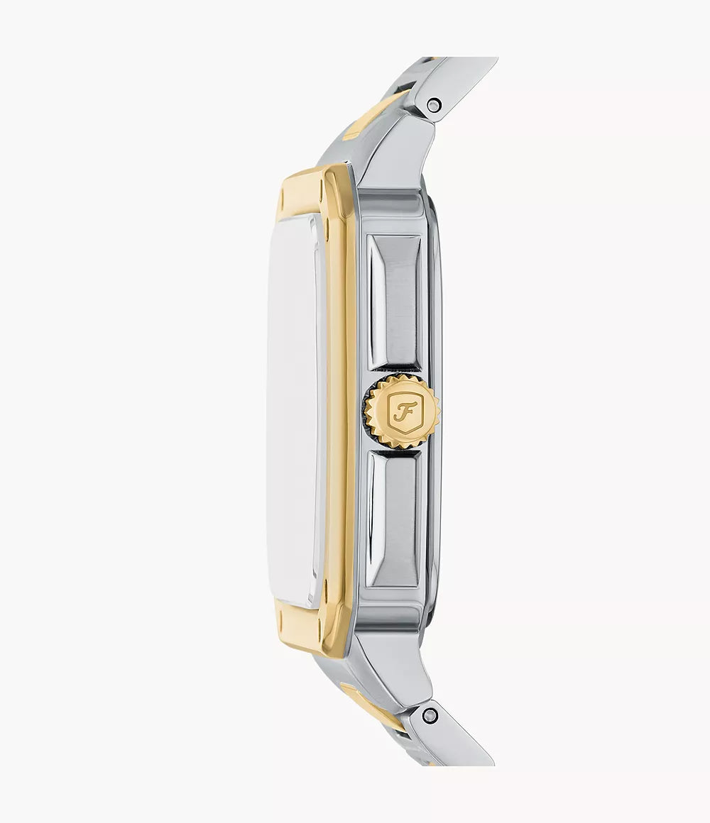 Reloj Fossil Crosby de caballero pulsera de metal 42 mm