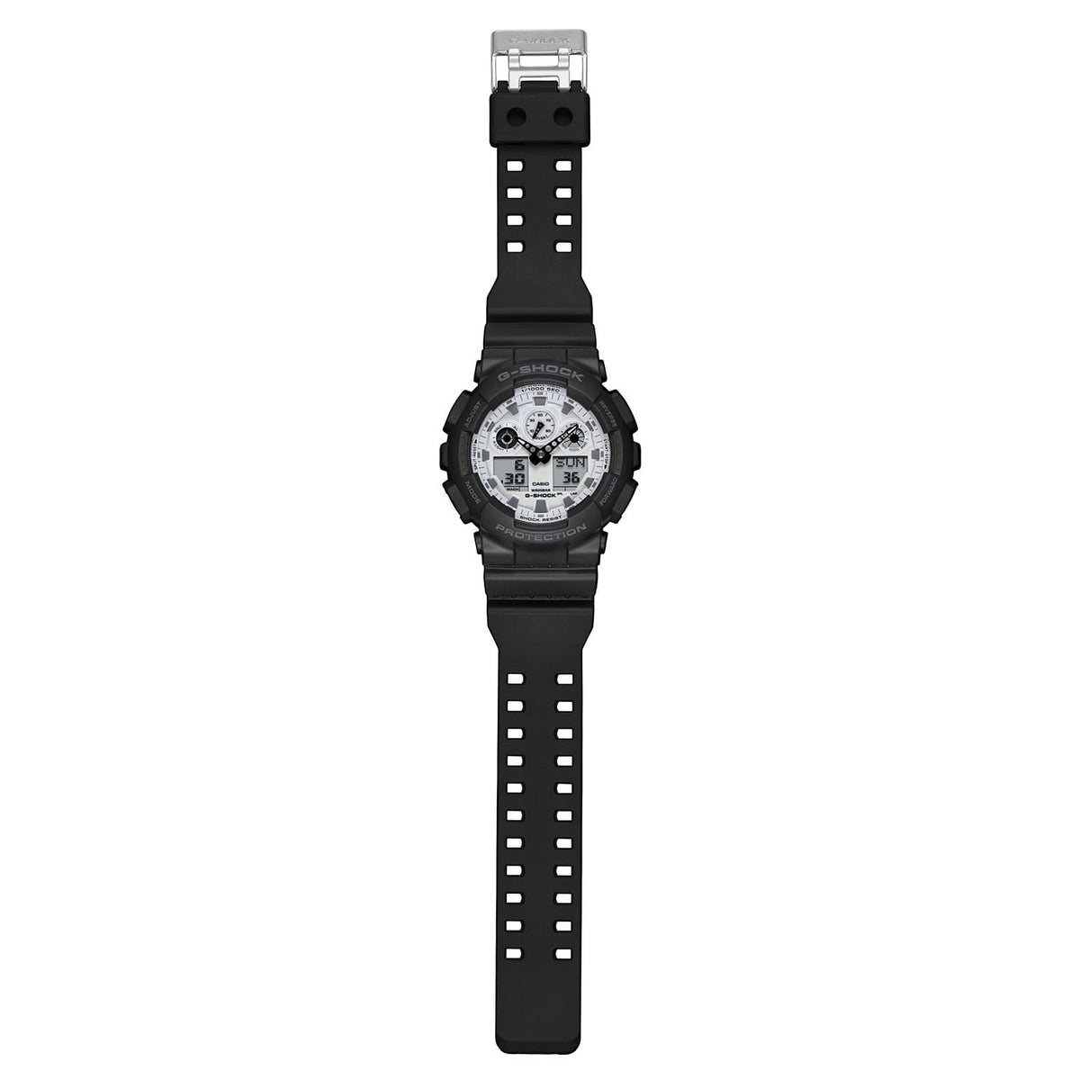 GA-100 Reloj G-Shock Pulsera de Caucho para Hombre Digita y Análogo