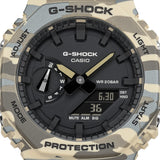 GA-2100 Reloj G-Shock Pulsera de Caucho para Hombre Doble hora