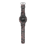 GA-2100 Reloj G-Shock Pulsera de Caucho para Hombre Doble hora