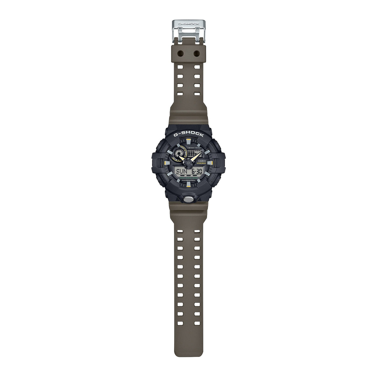 GA-710 Reloj G-Shock para caballero pulsera de caucho