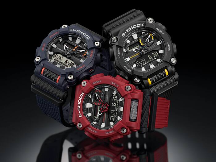 GA-900 Reloj G-Shock Pulsera de Resina para Hombre Doble hora