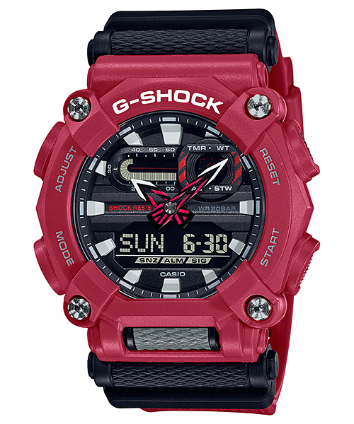 GA-900 Reloj G-Shock Pulsera de Resina para Hombre Doble hora