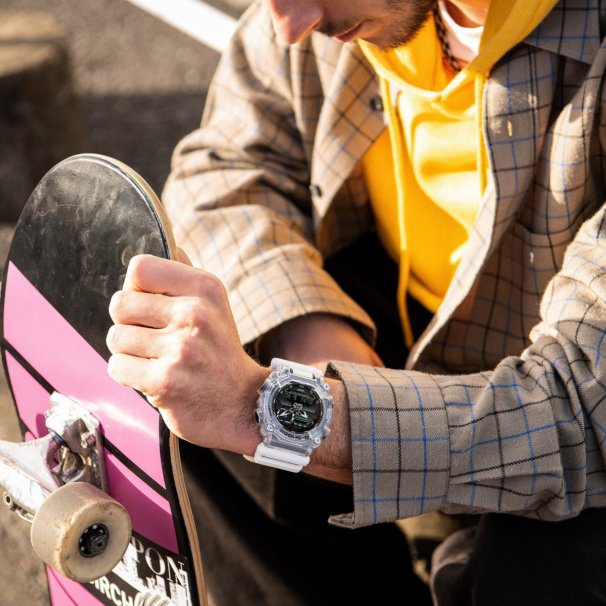 GA-900 Reloj G-Shock Pulsera de Resina para Hombre Doble hora