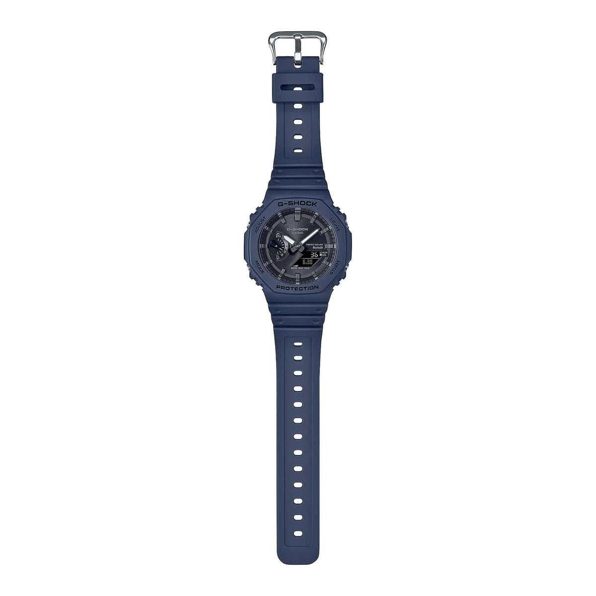 GA-B2100 Reloj G-Shock Pulsera de Goma para Hombre Doble hora Bluetooth