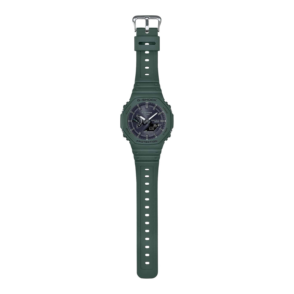 GA-B2100 Reloj G-Shock Pulsera de Goma para Hombre Doble hora Bluetooth
