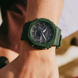 GA-B2100 Reloj G-Shock Pulsera de Goma para Hombre Doble hora Bluetooth